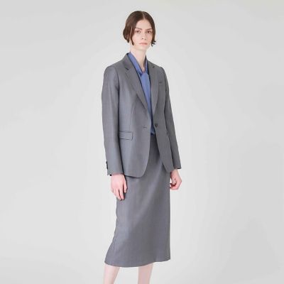 ＜Paul Stuart (Women)＞【ｅｃｌａｔ掲載】ウールストライプ　ジャケット