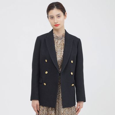 ＜Paul Stuart (Women)＞【ｅｃｌａｔ掲載】テクスチャーツイード　ジャケット