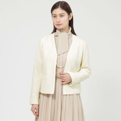 ＜Paul Stuart (Women)＞【Ｐｒｅｃｉｏｕｓ掲載】テープツイード　ジャケット