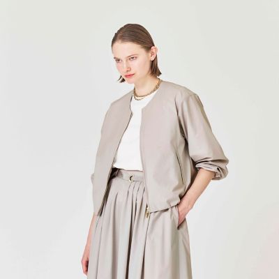 ＜Paul Stuart (Women)＞【ウォッシャブル／ＵＶ対策／防しわ性／はっ水／接触冷感】エアーアクティブ　ジャケット