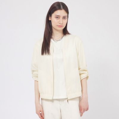 ＜Paul Stuart (Women)＞【ウォッシャブル】ボイルクロス　ブルゾン