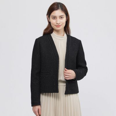 フィルムモールツイード ジャケット | Paul Stuart (Women)/ポール