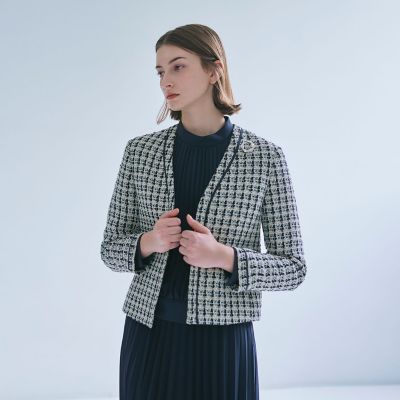 ＜Paul Stuart (Women)＞ミックスツイード　ジャケット