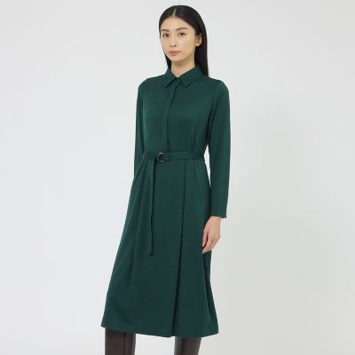 ＜Paul Stuart (Women)＞【ｅｃｌａｔ掲載】ウールジャージ　ワンピース