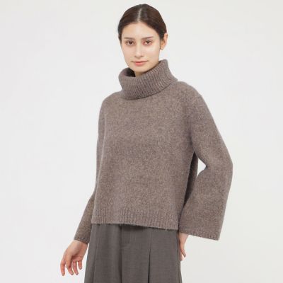 ＜Paul Stuart (Women)＞アルパカ混ラメ　プルオーバー