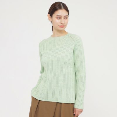 ＜Paul Stuart (Women)＞リブホールガーメント　プルオーバー