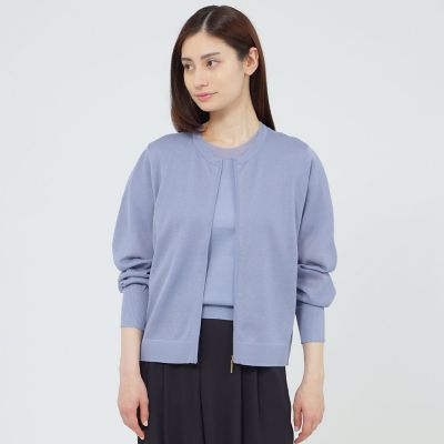 ＜Paul Stuart (Women)＞【ＷＥＢ・一部店舗限定】【ウォッシャブル】シアーニット　カーディガン