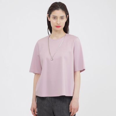 ＜Paul Stuart (Women)＞【ｅｃｌａｔ掲載】【ウォッシャブル】ハイスペックジャージ　プルオーバー