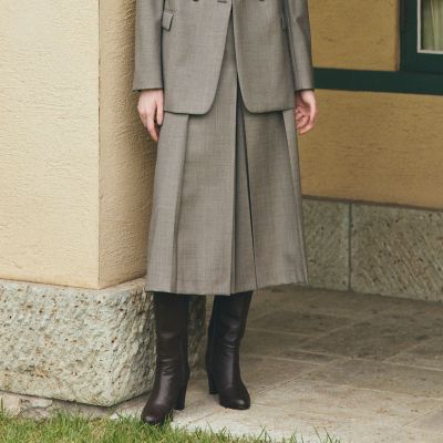 ＜Paul Stuart (Women)＞【ｅｃｌａｔ掲載】シャークスキン　パンツ