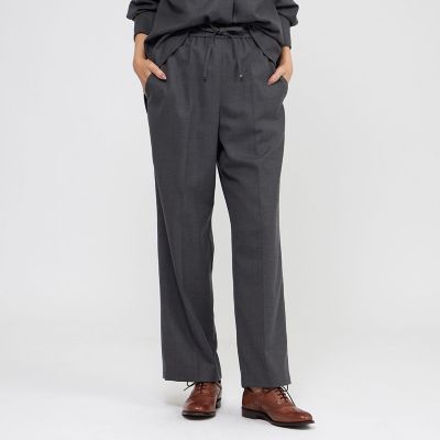 ＜Paul Stuart (Women)＞【ｅｃｌａｔ掲載】【防しわ性】ウォッシャブルストレッチ　パンツ