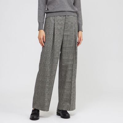 ＜Paul Stuart (Women)＞【ｅｃｌａｔ掲載】グレンチェック　パンツ