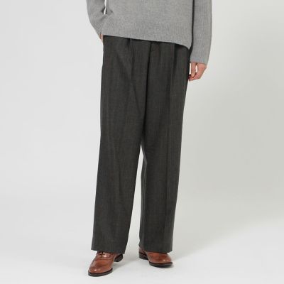 ＜Paul Stuart (Women)＞【ＷＥＢ・一部店舗限定】ウールブレンドストライプ　パンツ