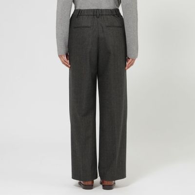 WEB・一部店舗限定】ウールブレンドストライプ パンツ | Paul