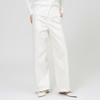 ＜Paul Stuart (Women)＞【ウォッシャブル】レーヨン混ストレッチデニム　パンツ