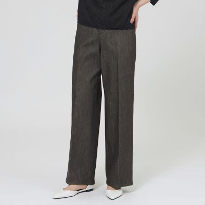 ジュンハシモト/定価4.7万 ストレッチ混 デニムPT ダメージリペア加工