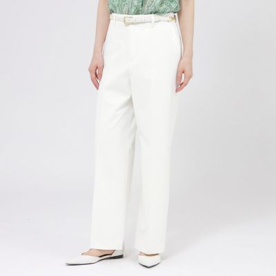 ＜Paul Stuart (Women)＞【ウォッシャブル／防しわ性／ＵＶ対策／接触冷感】ネオオックスストレッチ　パンツ