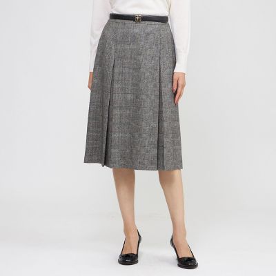 ＜Paul Stuart (Women)＞グレンチェック　スカート