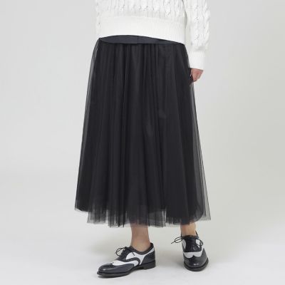 ◼️春に向けてお値下げ◼️新品★ポールスチュアートスカート　ウォッシャブル　上品 ウォッシャブル】ファインチュール スカート | Paul Stuart (Women