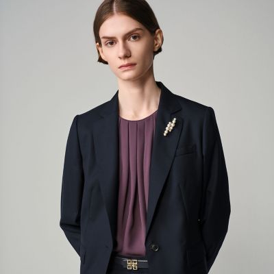 ラインパールブローチ | Paul Stuart (Women)/ポール・スチュアート 