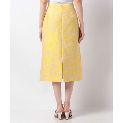 【セットアップ対象商品】【Ｌｏｕｌｏｕ　Ｗｉｌｌｏｕｇｈｂｙ】フラワージャガードＡラインスカート