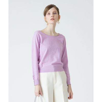 ＜allureville (Women)＞【Ｌｏｕｌｏｕ　Ｗｉｌｌｏｕｇｈｂｙ】２ＷＡＹコンパクトプルオーバー