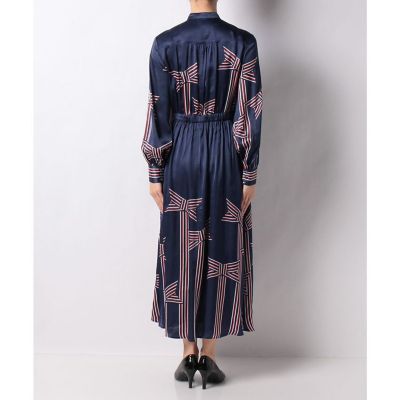 【LOULOU WILLOUGHBY】トリコロールリボンワンピース LOULOU WILLOUGHBY】トリコロールリボン