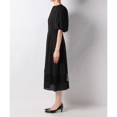 LOULOU WILLOUGHBY】バルーンスリーブワンピース  