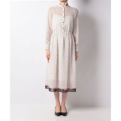 【ＬＯＵＬＯＵ　ＷＩＬＬＯＵＧＨＢＹ】ラインドットプリントワンピース