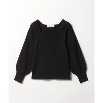 【LOULOU WILLOUGHBY】スクエアデコルテプルオーバー スクエアデコルテプルオーバー|allureville OFFICIAL SITE