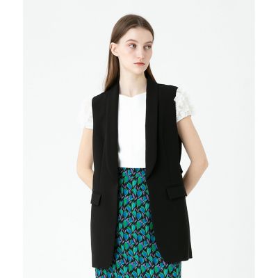 LOULOU WILLOUGHBY】タキシードジレ | allureville