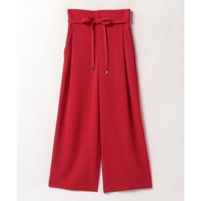 ＜allureville (Women)＞【ＬＯＵＬＯＵ　ＷＩＬＬＯＵＧＨＢＹ】ダブルクロスワイドパンツ