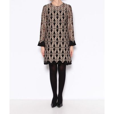 【ＬＯＵＬＯＵ　ＷＩＬＬＯＵＧＨＢＹ】ジオメトリックレースワンピース