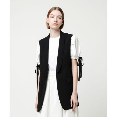 ＜allureville (Women)＞【ＬＯＵＬＯＵ　ＷＩＬＬＯＵＧＨＢＹ】タキシードジレ