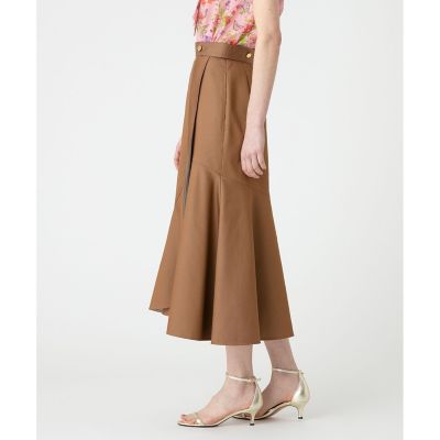 美品23SS✨LOULOU WILLOUGHBY シャンブレーカスケードスカート LOULOU WILLOUGHBY スカート 「LOULOU WILLOUGHBY」シャンブレー