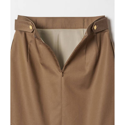 LOULOU WILLOUGHBY シャンブレーカスケードスカート S