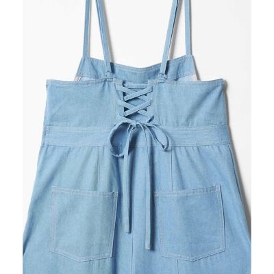 LOULOU WILLOUGHBY】エコデニムサロペット
