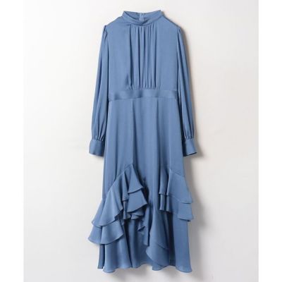 【ＬＯＵＬＯＵ　ＷＩＬＬＯＵＧＨＢＹ】ラッフルティアードワンピース