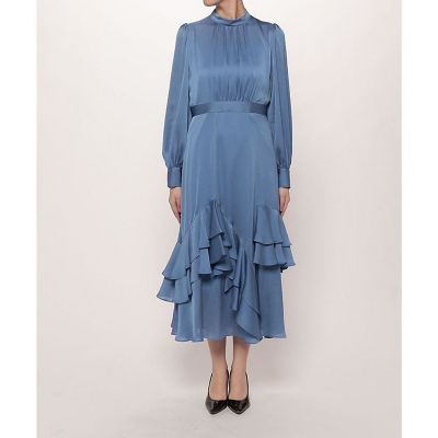 【ＬＯＵＬＯＵ　ＷＩＬＬＯＵＧＨＢＹ】ラッフルティアードワンピース