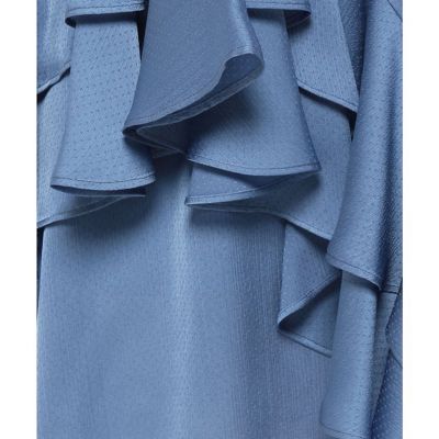 【ＬＯＵＬＯＵ　ＷＩＬＬＯＵＧＨＢＹ】ラッフルティアードワンピース