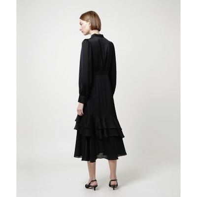 【ＬＯＵＬＯＵ　ＷＩＬＬＯＵＧＨＢＹ】ラッフルティアードワンピース
