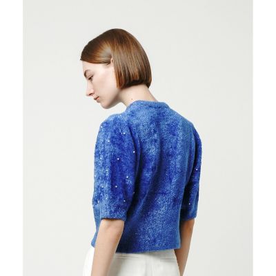 LOULOU WILLOUGHBY】パールスタッズプルオーバー