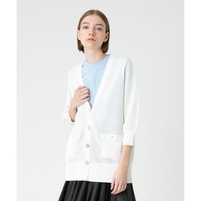 ＜allureville (Women)＞【ＬＯＵＬＯＵ　ＷＩＬＬＯＵＧＨＢＹ】ＲＥＴＥ　カーディガン　ＢＩＪＯＵＸ釦