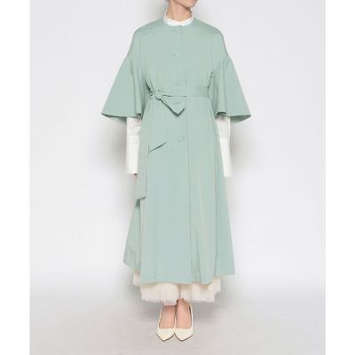 LOULOU WILLOUGHBY】フリルスリーブタフタコート 