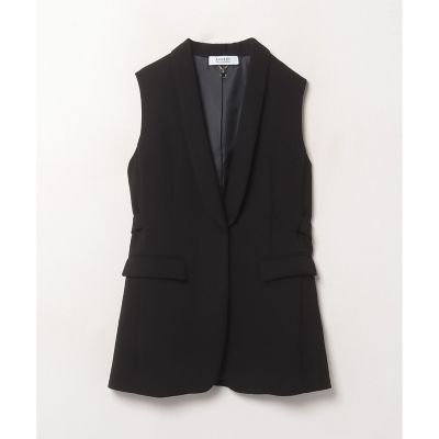 ＜allureville (Women)＞【ＬＯＵＬＯＵ　ＷＩＬＬＯＵＧＨＢＹ】タキシードジレ