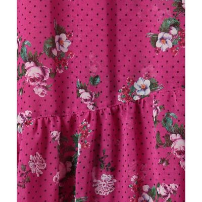 【ＬＯＵＬＯＵ　ＷＩＬＬＯＵＧＨＢＹ】ドットフラワーワンピース