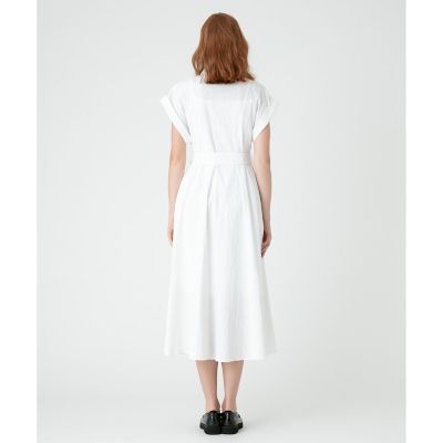 LOULOU WILLOUGHBY】リップルシャツワンピース