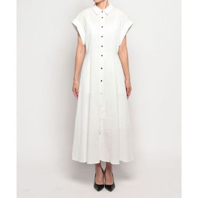 y*a様 【LOULOU WILLOUGHBY】リップルシャツワンピース LOULOU WILLOUGHBY】リップルシャツワンピース