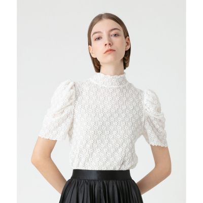 ＜allureville (Women)＞【ＬＯＵＬＯＵ　ＷＩＬＬＯＵＧＨＢＹ】シャーリングフラワープルオーバー