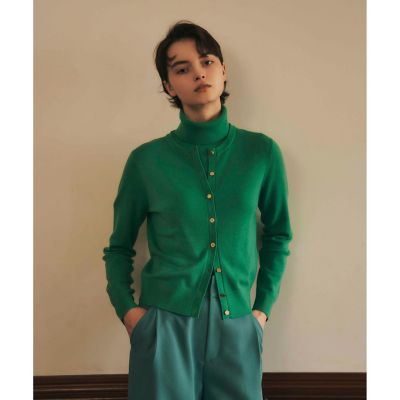 LOULOU WILLOUGHBY】クルーカーディガン