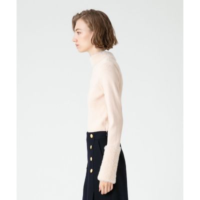 【ＬＯＵＬＯＵ　ＷＩＬＬＯＵＧＨＢＹ】ファーアクセントプルオーバー